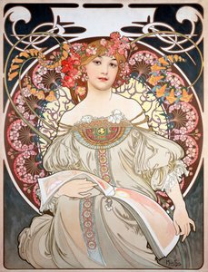 Póster de Alphonse Mucha